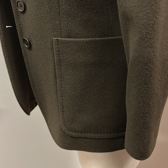 Kate Hill Women’s Brown Wool Cashmere Blend Single Button Blazer size 2P - Picture 6 of 12